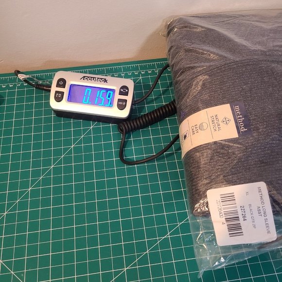 Method Mens Long Sleeve Quarter Zip Knit Sweater Black SZ XL NWT - Picture 9 of 9